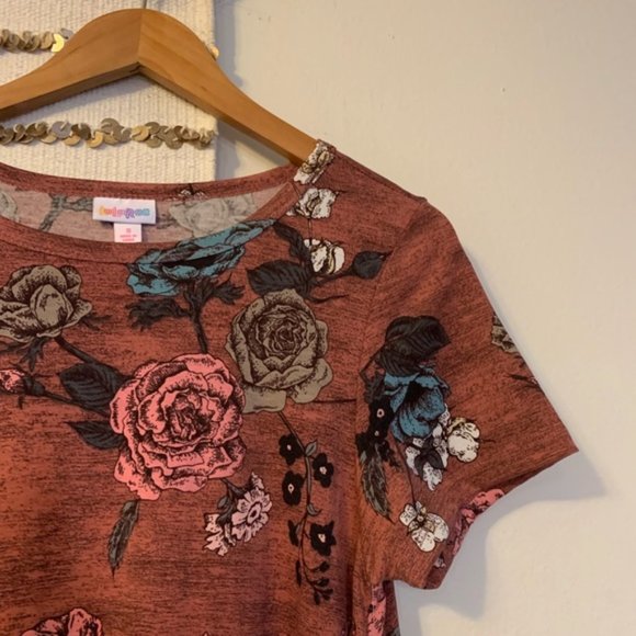 LulaRoe • Small Floral Carly - Picture 3 of 4